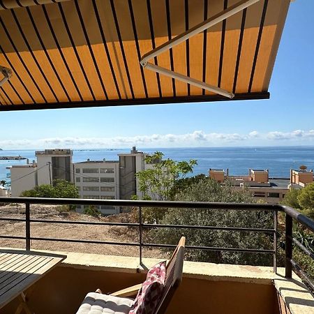 Pv20B, Amplio Apartamento Centrico, 50 Mt De La Playa Y Vistas Al Mar Villajoyosa Esterno foto